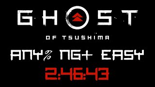 World Record | Ghost Of Tsushima | Any% NG+ Any Diff - 2:46:43