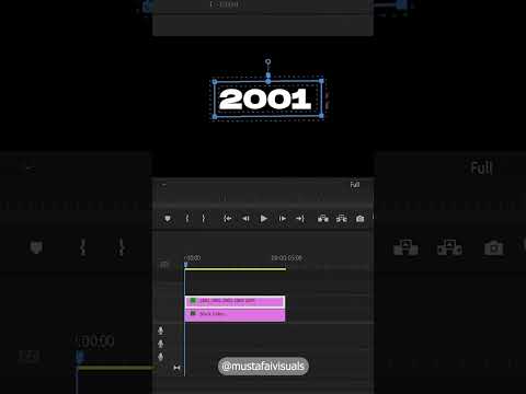 MASTERING SCROLLing Text in Premiere Pro