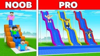 Build the Best WATER PARK Challenge in Minecraft!