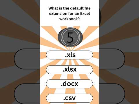 Only 1% Can Score Full Marks in This Excel Quiz! Excel quiz #excelquiz #msexcel #exceltutorials