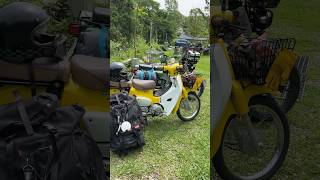機車露營！極限裝置！cc110！sc110！#camping #機車露營 #機露 #幼獸 #文森知萊 #內灣老街 #honda #cc110 #sc110