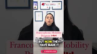 Easy Canada PR | Francophone Mobility Program | Canada Immigration