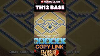Th 12 Best Cwl Base Layout #coc #baselink #th12 #clashofclans