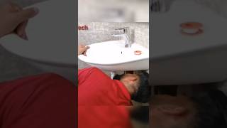 new Wash basin mixer installation | #shorts
