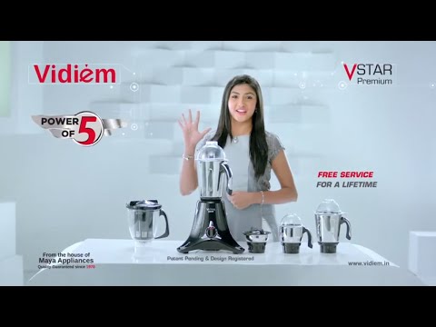 Vidiem  VStar - Multi-Purpose 750 Watt Premium Mixer Grinder