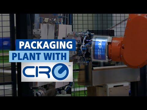 Packaging application with CiRo from Robot System Products.