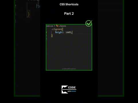 Css Shortscuts part 2 #coding #webdesign #staticwebsitedesign #webdevelopment