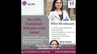 The CPA Credential - Advance your career
