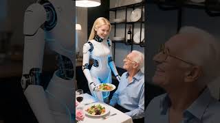 Robot caretaker🤖 #shorts #youtubeshorts #robot #robotics #ai #aivideo #robotvideo #funny #funnyvideo