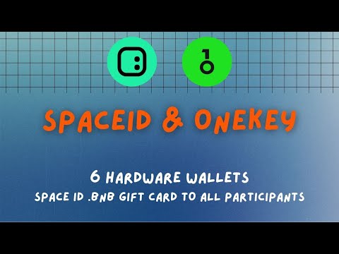 Розыгрыш 6 кошельков от OneKey и SpaceID