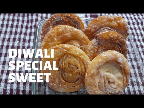 Diwali Special Sweet Crispy Layered Padhir Pheni