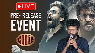 Coolie Pre- Release Event & Press Meet Live | Superstar Rajinikanth | Nagarjuna | Lokesh | Anirudh