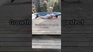 Consistent effort #selfimprovement #mentalhealth #kyphosis #scoliosis #motivation #fyp
