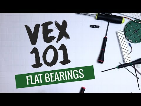 VEX Robotics 101 - 02 Flat Bearings