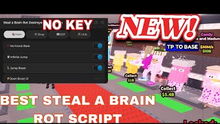 [ Instant Steal ] Steal a Brainrot Script  (2025) – Instant Steal + God Mode + Roof Tp And More!!