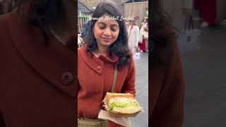 What I ate as a vegetarian in Borough Market London 🇬🇧 #boroughmarket #london #foodvlog #whatiate