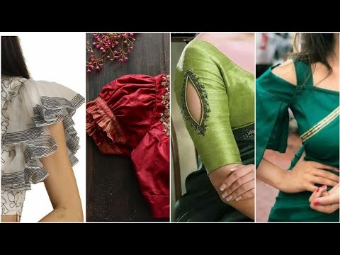 New Blouse Sleeves Design Latest Saree #Blouse #Sleeves||New #puff #frill #Sleeves Design For Blouse
