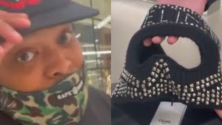 Westside Gunn Buys CELINE Fall/Winter 2021 Studded Ski Mask
