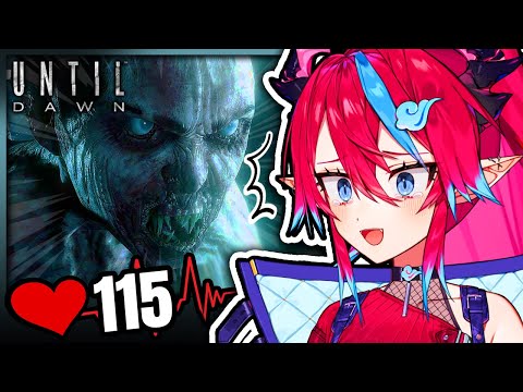 🔴 SCARY GAME + HEART RATE MONITOR【FIRST TIME PLAYING: UNTIL DAWN】PART 1