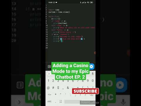 Programming a Casino Mode for my Epic Chatbot 💸 | Chatbot Ep. 2