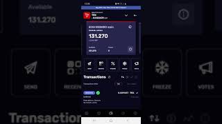 how to retain your tronchain accounts for eclipcity global and how to transfer trx between accounts
