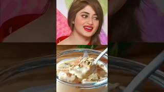 😮Sajal Ali ne shadi k bary Mn Kya kaha?|how to make bread 🍞 dessert| #shorts #youtubeshorts #viral