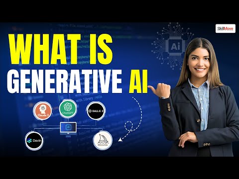 Generative AI Explained in 4 minutes | What is Generative AI ? | Introduction | SkillMove