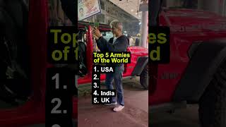 Top 5 Armies of the World | Anurag Aggarwal | #ytshorts | #top5 | #world  | #top5 | #army | #india