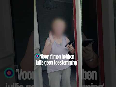 'Weg met dat fototoestel, jullie hebben geen toestemming!'