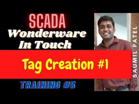 SCADA Training 5 - How To Create Tags (Part-1)