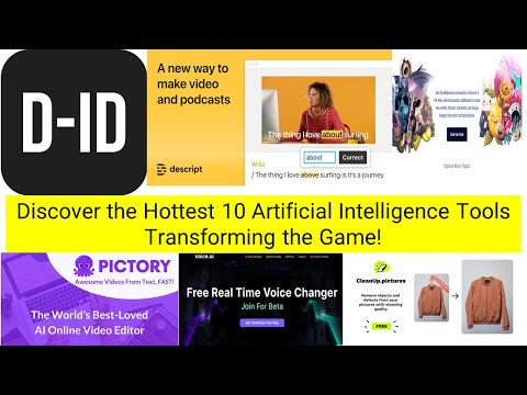 Discover the Hottest 10 Artificial Intelligence Tools Transforming the Game!