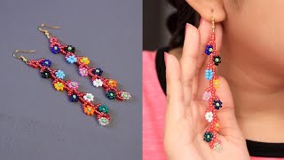 New Trendy!!..Daily Wear Earrings For Girls #JewelryMaking #DIYHandmadeThings #TeraBimarMera #Shorts