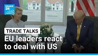 Orban says Trump 'ate' EU chief 'for breakfast' in trade talks • FRANCE 24 English