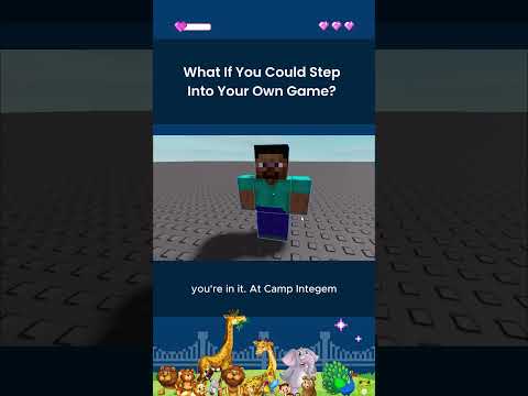 What If You Could Step Into Your Own Game #summercamp #stem #gamedesign