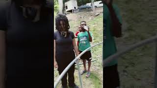 Yard work & dinner for kids