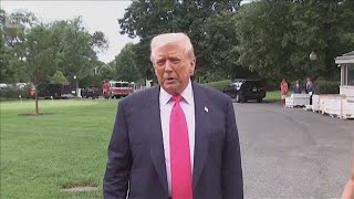 トランプ大統領　慢性静脈不全と診断　足首の腫れなど　報道官「健康状態は良好」(2025年7月18日)