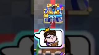 9000 IQ DEFENSE 💀 #supercell #clash #clashroyale #clashroyalepro #clashroyalememes #streamer #fyp