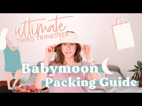 WHAT TO PACK FOR ACTIVE BABYMOON + TIPS — Disney World Babymoon Guide! (Third Trimester Pregnancy)