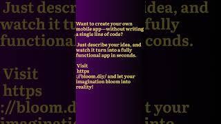 Want to create your own mobile app—without writing a single line of code? #mobileapp #aiart #ai