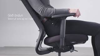 Penninn Húsgögn - Ventilo skrifborðsstóll frá Neodesign