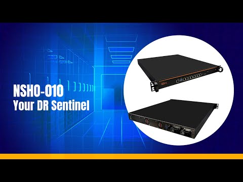 Disaster Recovery Reinvented: NSHO-010 with Intel Xeon | Fast, Automated & Secure
