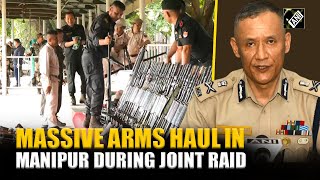 Manipur: ‘Major achievement,’ mega arms recovery during joint search operations
