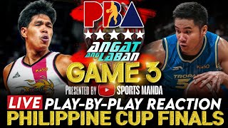 🔴SAN MIGUEL vs TNT 5G │ GAME 3 FINALS - 2025 PBA PHILIPPINE CUP  Play-by-Play Reaction & Scoreboard