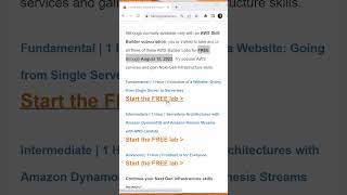 [CLOSED] Free AWS  Builder Labs (till August 15, 2023) | No AWS Skill Builder subscription