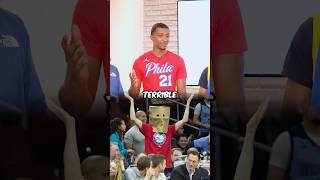 Mavs fan trolls Sixers fan 💀😭