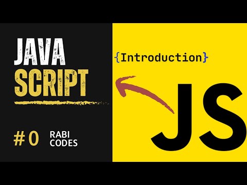 Introduction to JavaScript + Env Setup 2025 | JavaScript Tutorial #0 | Rabi Codes