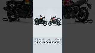 Triumph Speed 400 vs Royal Enfield Interceptor 650: Comparable?