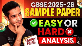 “CBSE Chemistry 2026 Sample Paper Analysis 😱 | Kya Board Tough Hoga?” 