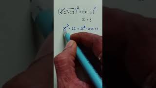 Simple Algebraic equation #maths #mathematics #satexam