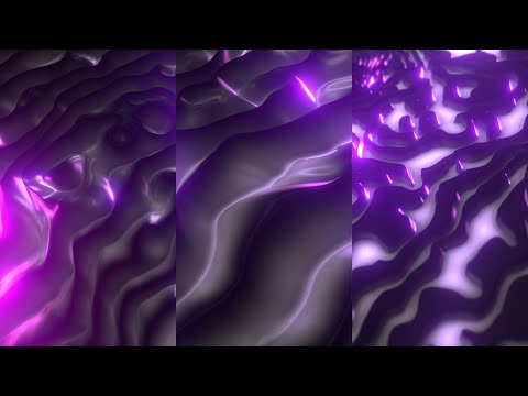 Purple Turbulent Landscapes | 4K Trapcode MIR | After Effects